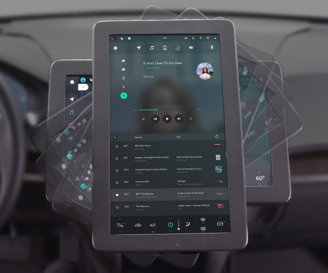 Firebird - Rotating Display